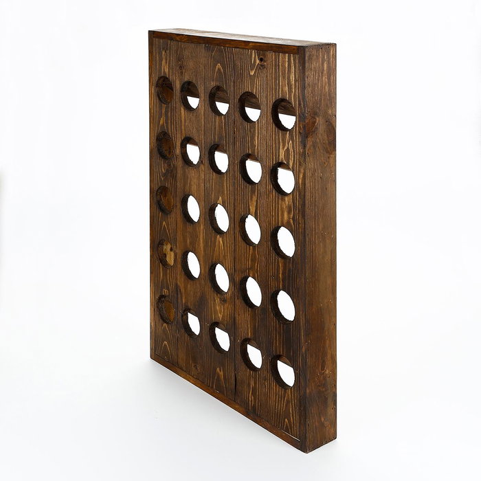 Hanah Home Soporte de Vino de Madera para 8 Botellas